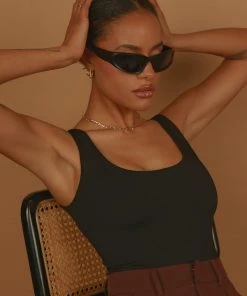 Peppermayo Exclusive New & Most Loved Style Essential Tank - Black