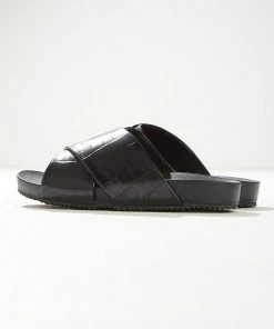 4th & Reckless Jane Slide - Black Croc
