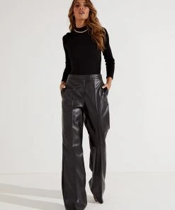 Lioness Fashion Maple Street Pant - Black PU