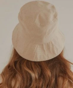 Vacancy Supply Sundial Terry Bucket Hat - Beige