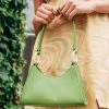 The Wolf Gang Lola Mini Shoulder Bag - Lime Leather New & Most Loved