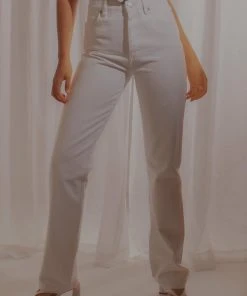 Rolla's New & Most Loved Classic Straight Jean - Vintage White