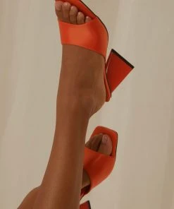 Cult Avenue N.Y Nights Heel - Tangerine