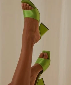 Cult Avenue New & Most Loved N.Y Nights Heel - Summer Green