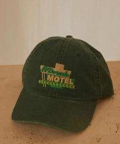 American Needle New & Most Loved El Dorado Motel Ball Park Cap - Dark Green