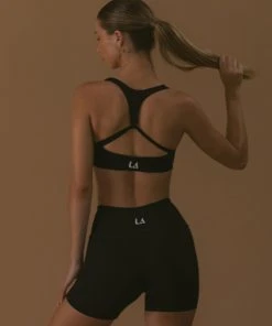 LaHana Swim New & Most Loved Mila Crop - Black