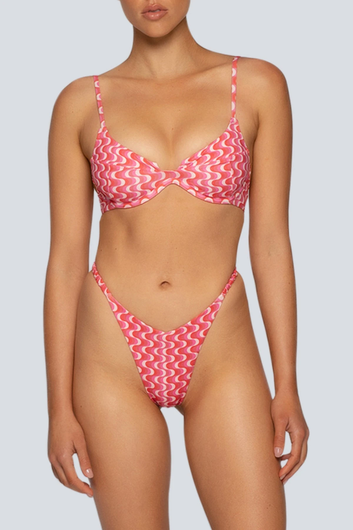 LaHana Swim New & Most Loved Felix Top - Pink Wave 7 LaHana Swim New & Most Loved Felix Top - Pink Wave