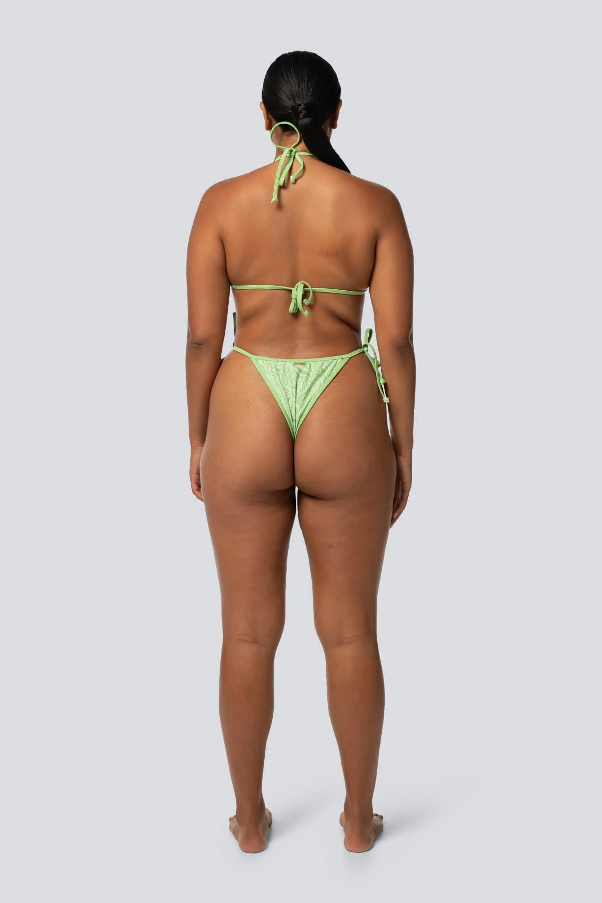 LaHana Swim Missy Bottom - Green Zebra New & Most Loved 8 LaHana Swim Missy Bottom - Green Zebra New & Most Loved