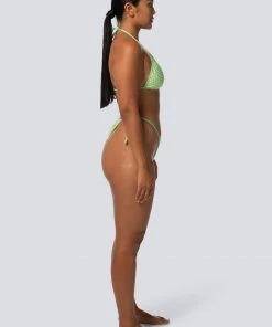 LaHana Swim Missy Bottom - Green Zebra New & Most Loved 14 LaHana Swim Missy Bottom - Green Zebra New & Most Loved