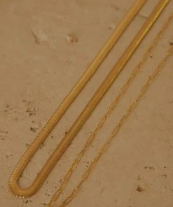 Peppermayo You Wish Multi Chain Necklace - Gold