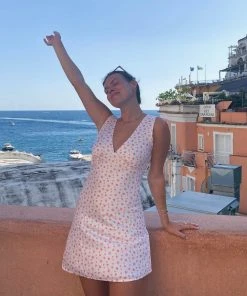 Peppermayo Exclusive Audrey Vintage Slip Dress - Pink Wild Poppies New & Most Loved