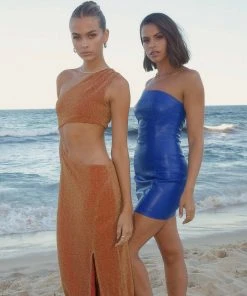 Peppermayo Exclusive Marbella Tube Dress - Cobalt PU New & Most Loved 8 Peppermayo Exclusive Marbella Tube Dress - Cobalt PU New & Most Loved