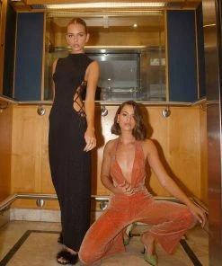 Peppermayo Exclusive Villa Vera Jumpsuit - Tangerine