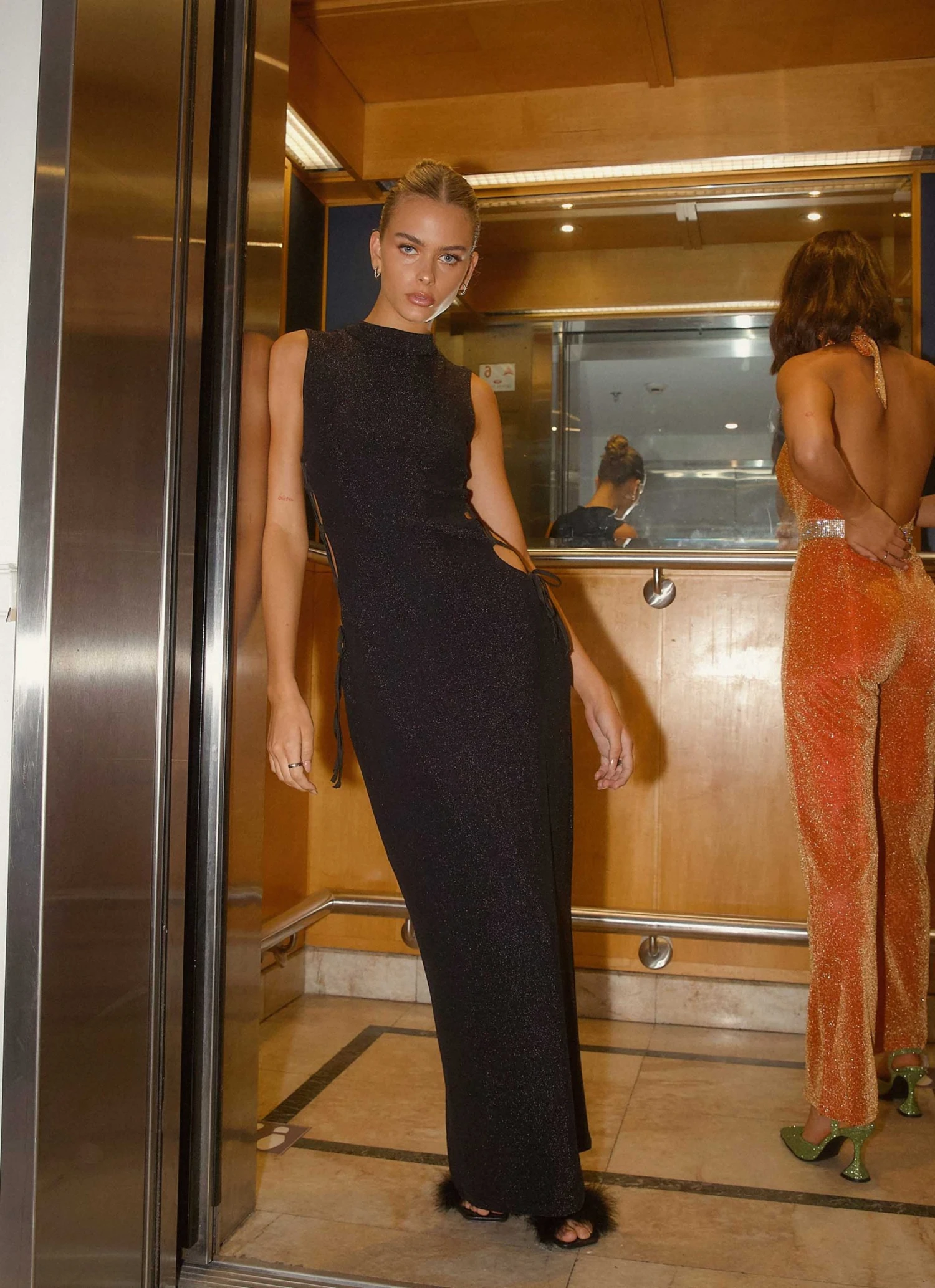 Peppermayo Exclusive Private Party Maxi Dress - Noir Black - Pre-Order 3 Peppermayo Exclusive Private Party Maxi Dress - Noir Black - Pre-Order