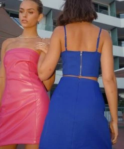 Peppermayo Exclusive Seymour Mini Skirt - Cobalt 11 Peppermayo Exclusive Seymour Mini Skirt - Cobalt