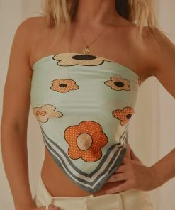 Peppermayo New & Most Loved Away From Home Scarf - Blue Floral