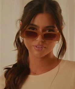 Peppermayo Poolside Disco Sunglasses - Tan New & Most Loved