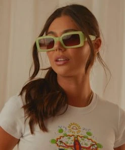 Peppermayo Colide Sunglasses - Matcha