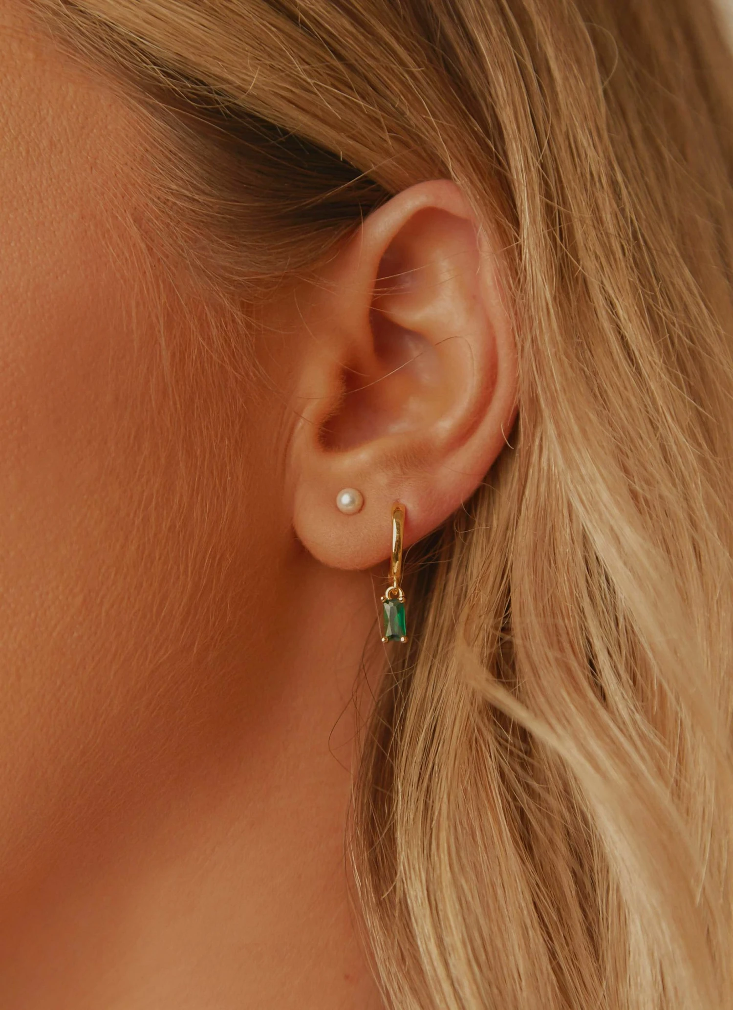 Peppermayo New & Most Loved Before You Earrings - Emerald 2 Peppermayo New & Most Loved Before You Earrings - Emerald