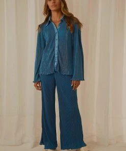 Peppermayo Exclusive 90s Muse Pants - Cobalt - Pre-Order New & Most Loved