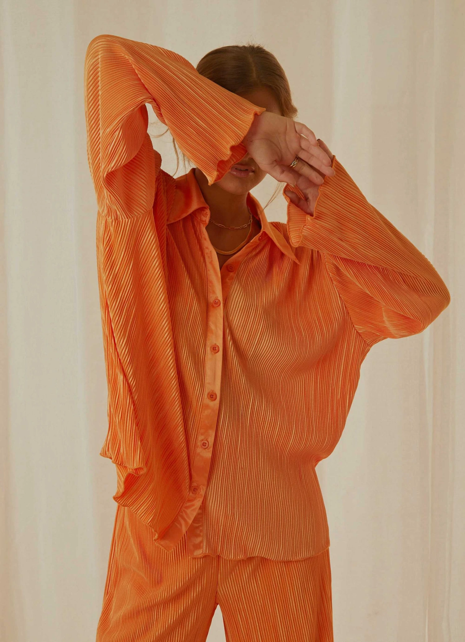 Peppermayo Exclusive New & Most Loved Change Of Pace Shirt - Tangerine - Pre-Order 1 Peppermayo Exclusive New & Most Loved Change Of Pace Shirt - Tangerine - Pre-Order