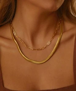 Peppermayo You Wish Multi Chain Necklace - Gold