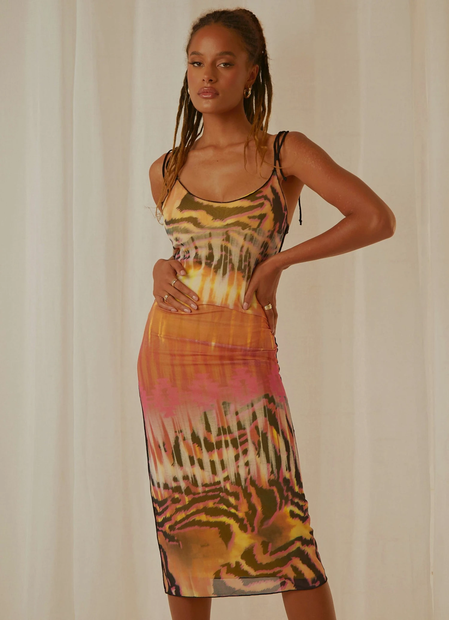 Peppermayo Emeline Midi Dress - Wild Print 2 Peppermayo Emeline Midi Dress - Wild Print