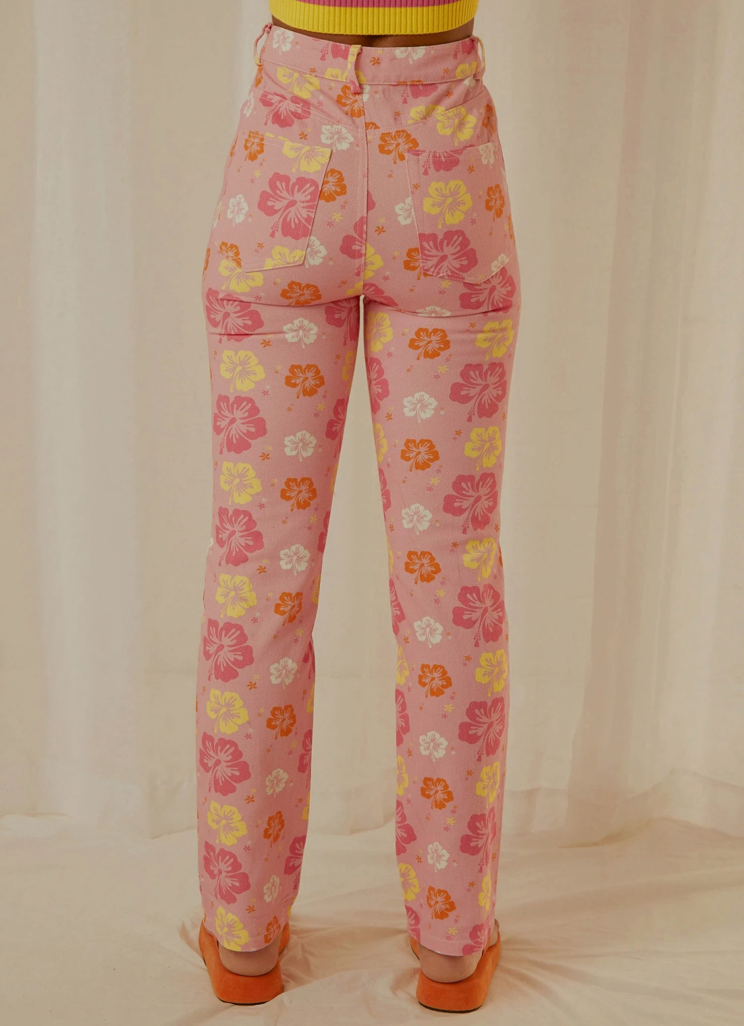 Peppermayo Exclusive Electric Avenue Pants - Hawaiian Floral 5 Peppermayo Exclusive Electric Avenue Pants - Hawaiian Floral