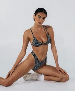 LaHana Swim New & Most Loved Piper Bottom - Pyschadelic Zebra