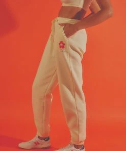 Vacancy Supply X Micke Lindebergh - Blume Sweatpant - Buttercream New & Most Loved