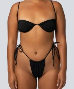 LaHana Swim New & Most Loved Scarlett Bottom - Black