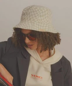 Vacancy Supply Blaze Bucket Hat - White-Creme New & Most Loved