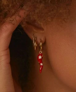 Peppermayo Zanita Earrings - Red