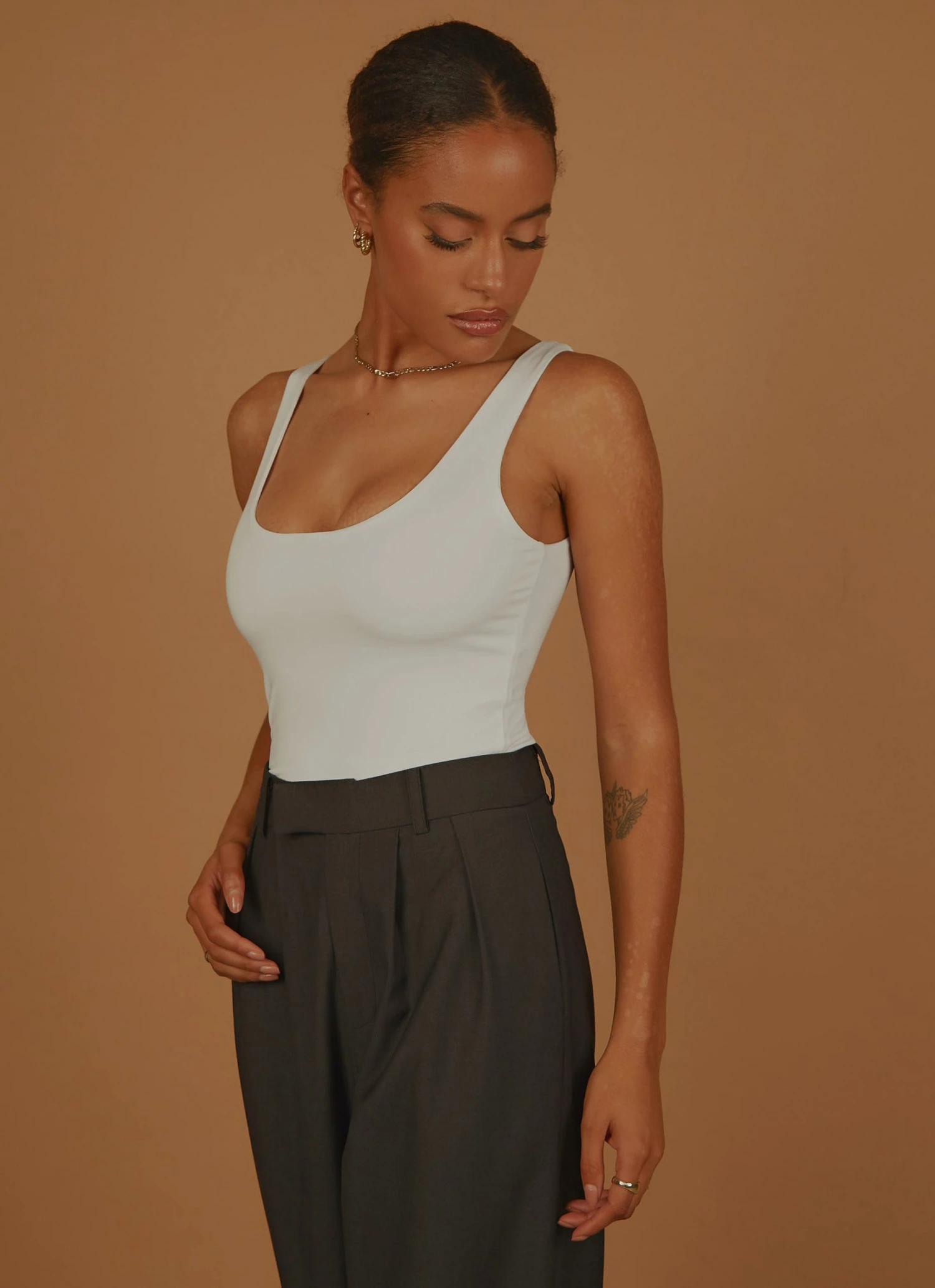 Peppermayo Exclusive Style Essential Tank - White 2 Peppermayo Exclusive Style Essential Tank - White