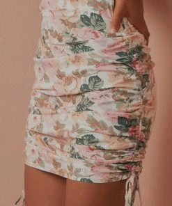 Peppermayo New & Most Loved Roll With It Skirt - Floral