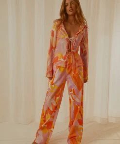 Peppermayo Exclusive Isola Linen Pants - Paloma-Pre-Order