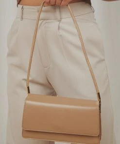 Peppermayo Williams Handbag - Taupe New & Most Loved