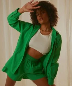 Peppermayo Exclusive Daydreams Shirt - Jade Green