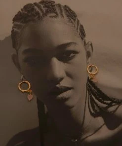 Peppermayo New & Most Loved All My Heart Earrings - Gold