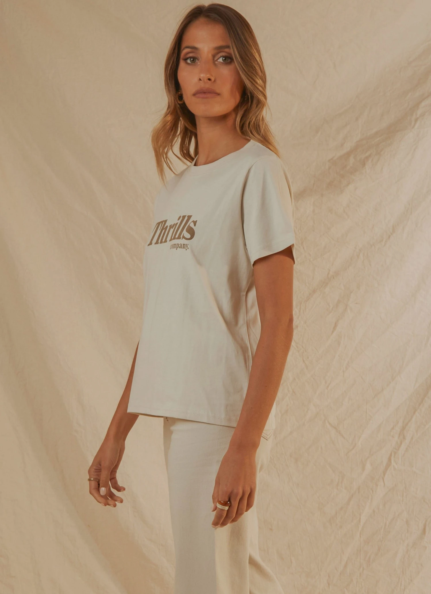 Thrills Ops Relax Fit Tee - Heritage White New & Most Loved 4 Thrills Ops Relax Fit Tee - Heritage White New & Most Loved