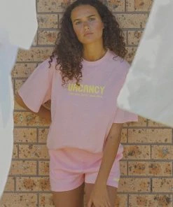 Vacancy Supply Leisure Tee - Pink Soda