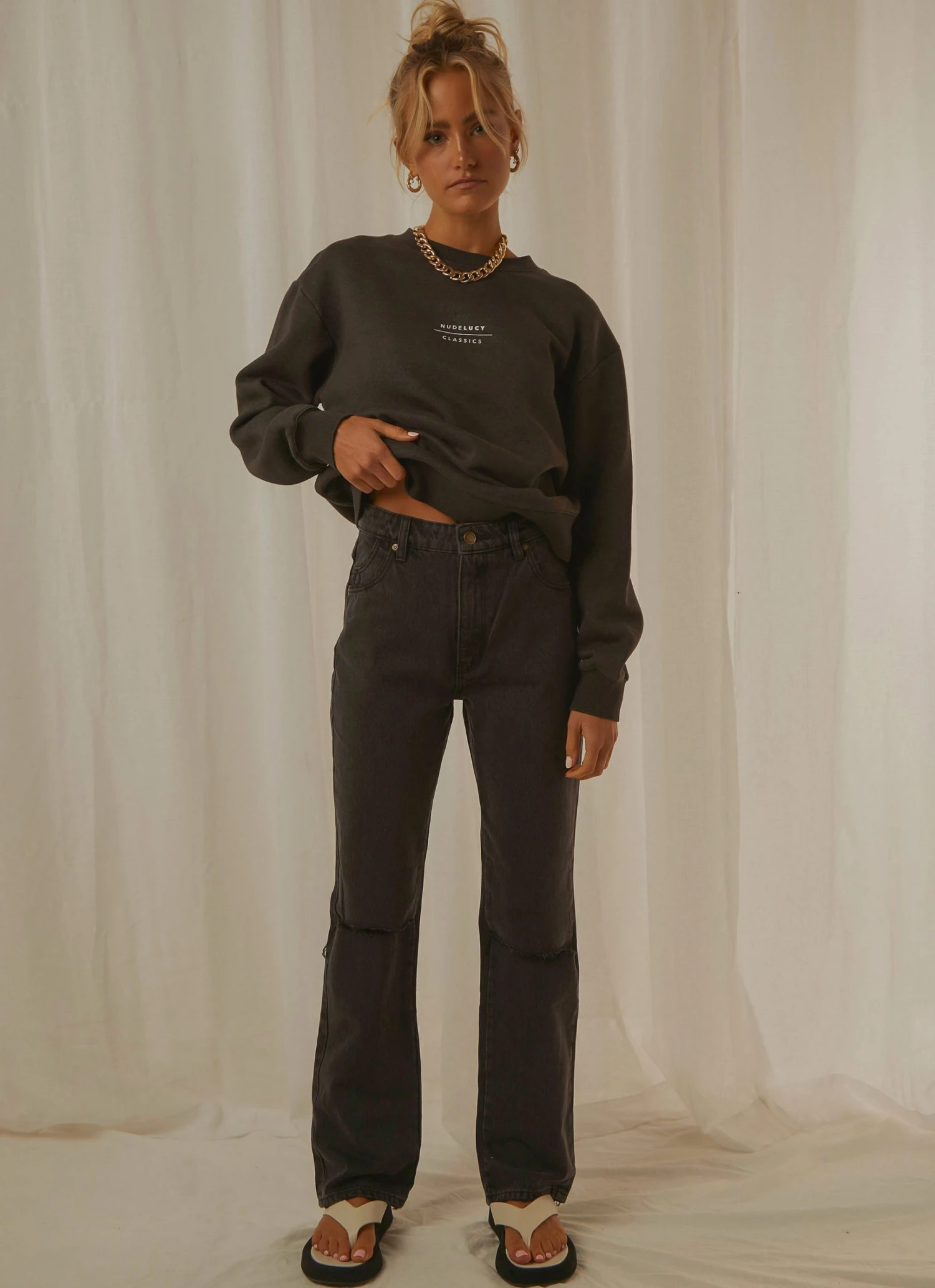 Rolla's Original Straight Jean - Stone Black New & Most Loved 1 Rolla's Original Straight Jean - Stone Black New & Most Loved