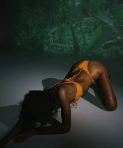 LaHana Swim New & Most Loved Cinnamon Bottom - Exotic Orange