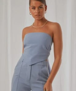 4th & Reckless Adelaide Top - Blue New & Most Loved