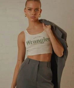 Wrangler The Reaction Tank - Ecru