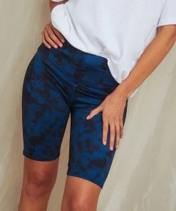 Onzie High Rise Bike Short - Iron Wash New Bottoms