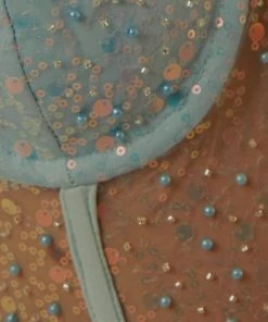 Peppermayo Exclusive An Illusion Crop Top - Sky Blue - Pre-Order