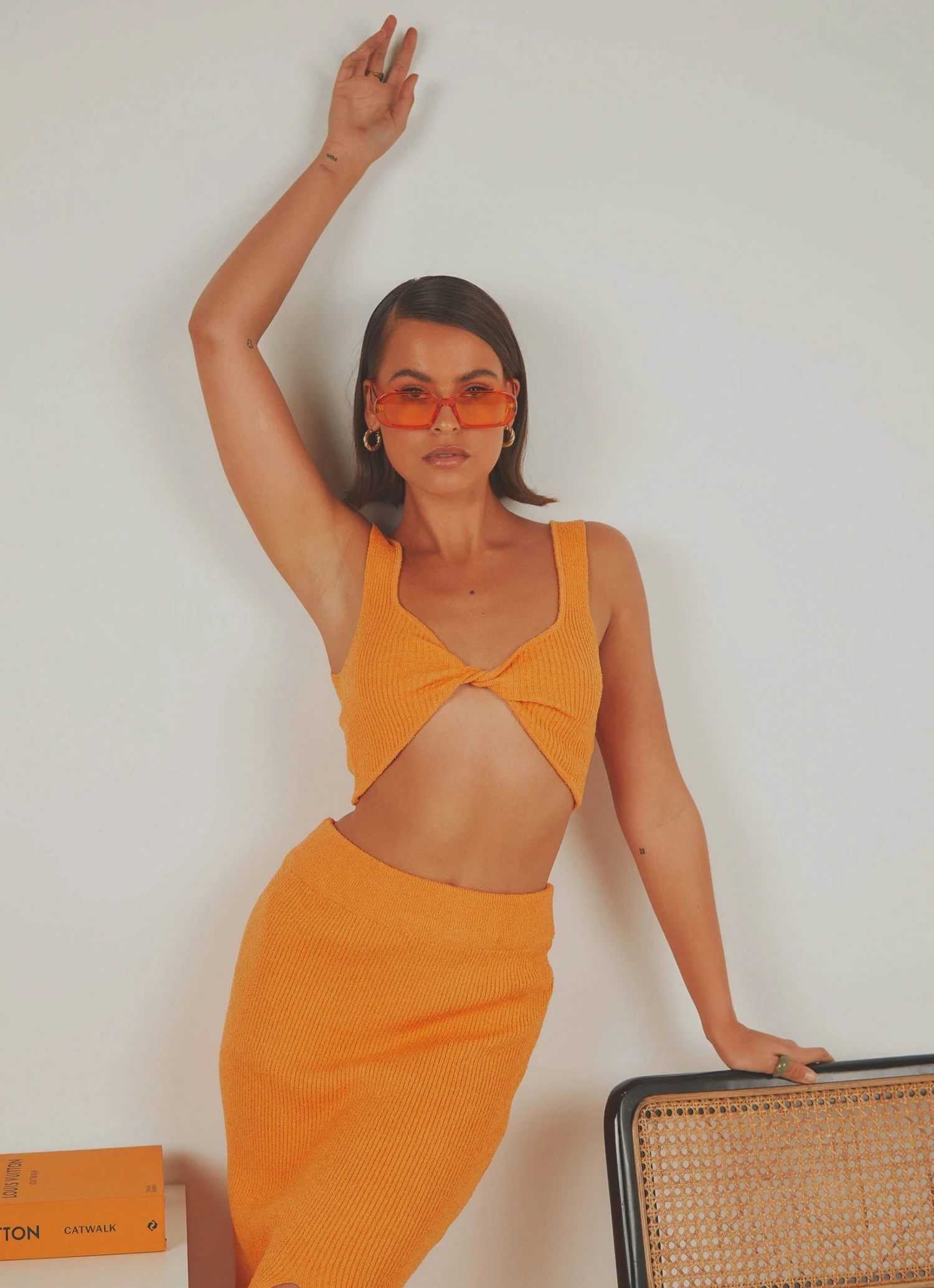 Peppermayo Soraya Crop Top - Orange New & Most Loved 1 Peppermayo Soraya Crop Top - Orange New & Most Loved