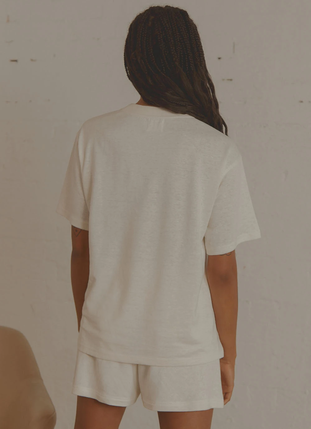 Vacancy Supply The Essential Tee - Coconut Milk 6 Vacancy Supply The Essential Tee - Coconut Milk