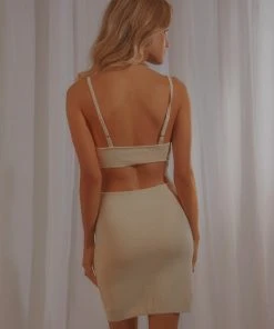 Peppermayo Exclusive New & Most Loved Iman Knit Mini Dress - Cream 9 Peppermayo Exclusive New & Most Loved Iman Knit Mini Dress - Cream